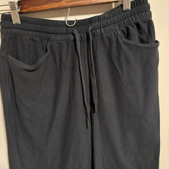 Athleta Farallon Pant Straight Leg Organic Cotton Black- Size Small Petite - Picture 5 of 8